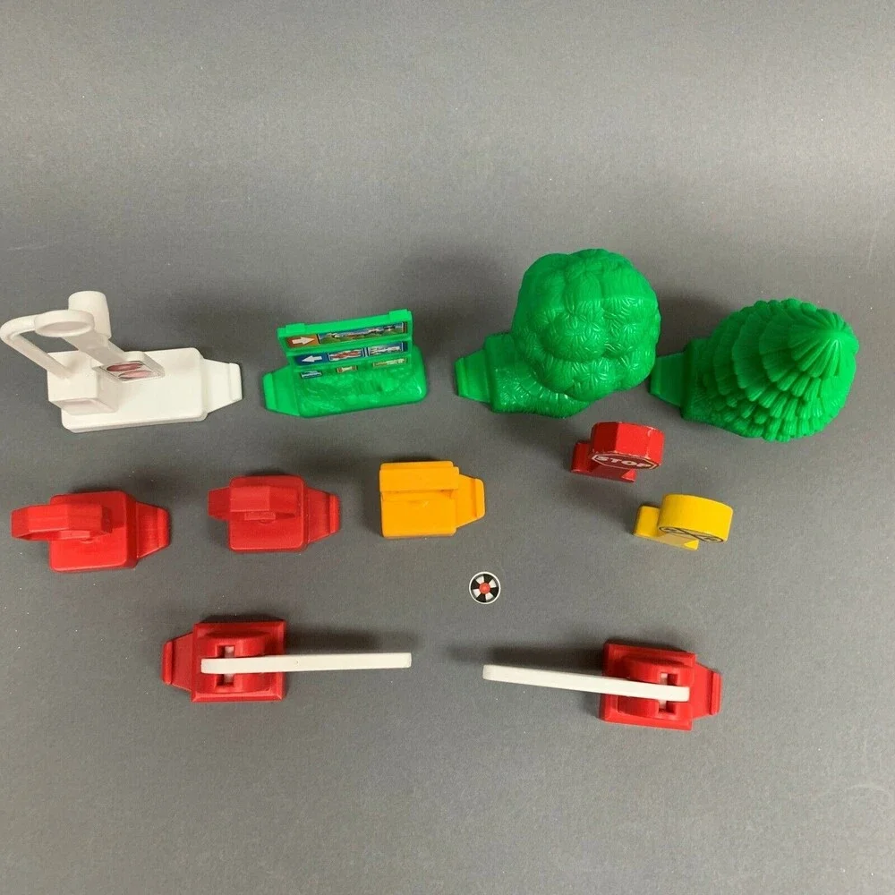 Fisher Price Railroad Track RR Stop‎ Light Signs Geo Trax 2003 2004 Trees